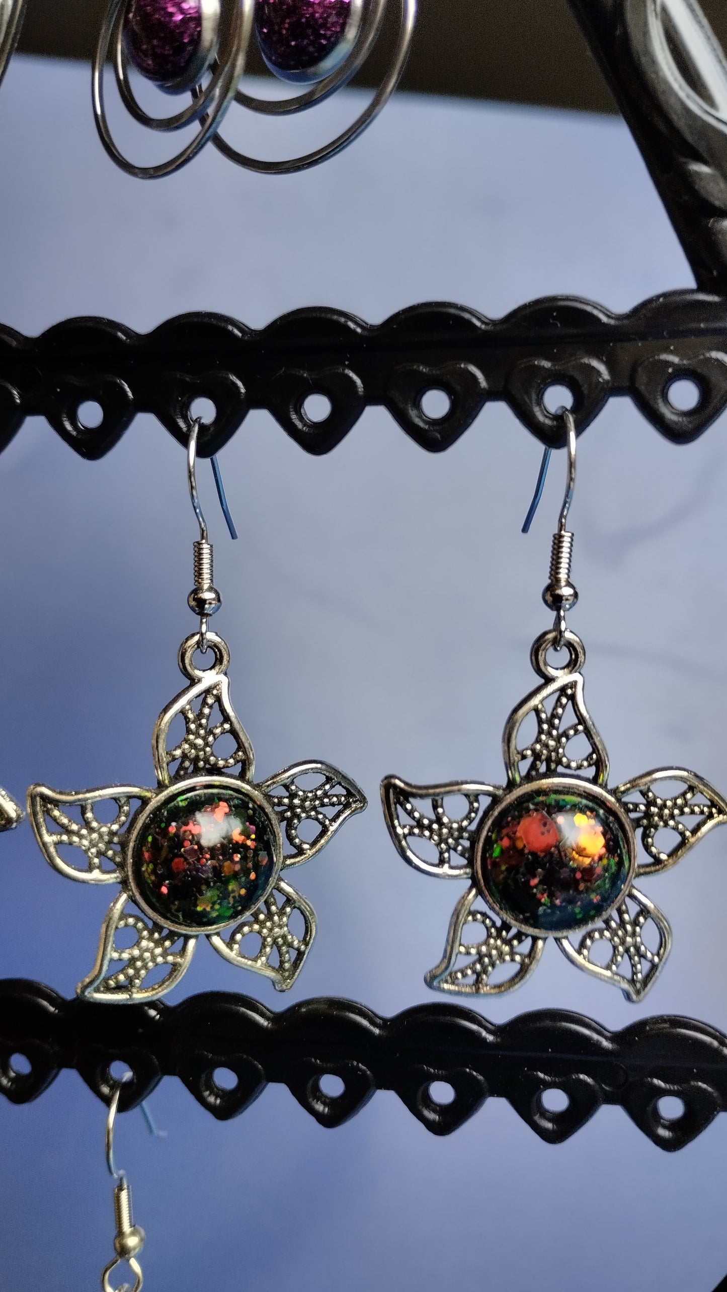 Boucles d'oreilles en 3 coloris