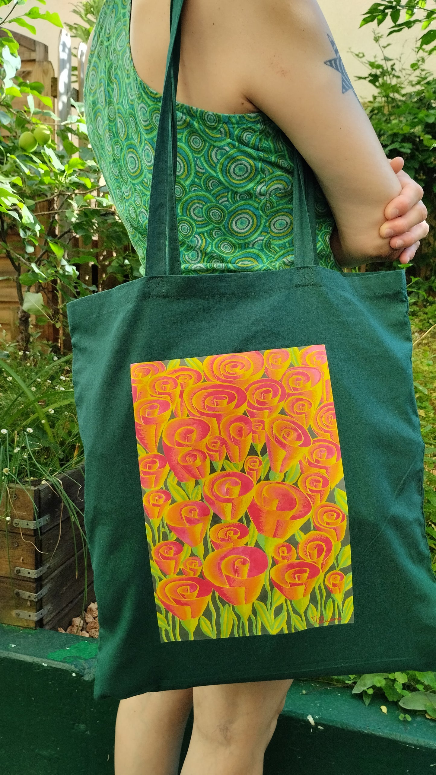 Sac fourre-tout / Tote bag "Sena Lindë hrá Amilyë"