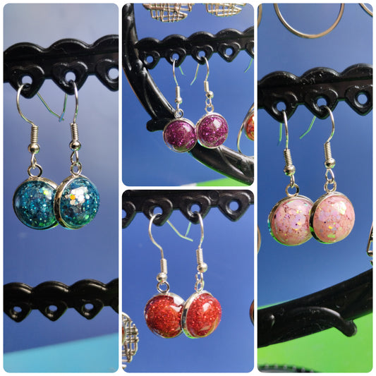 Boucles d'oreilles en 4 coloris