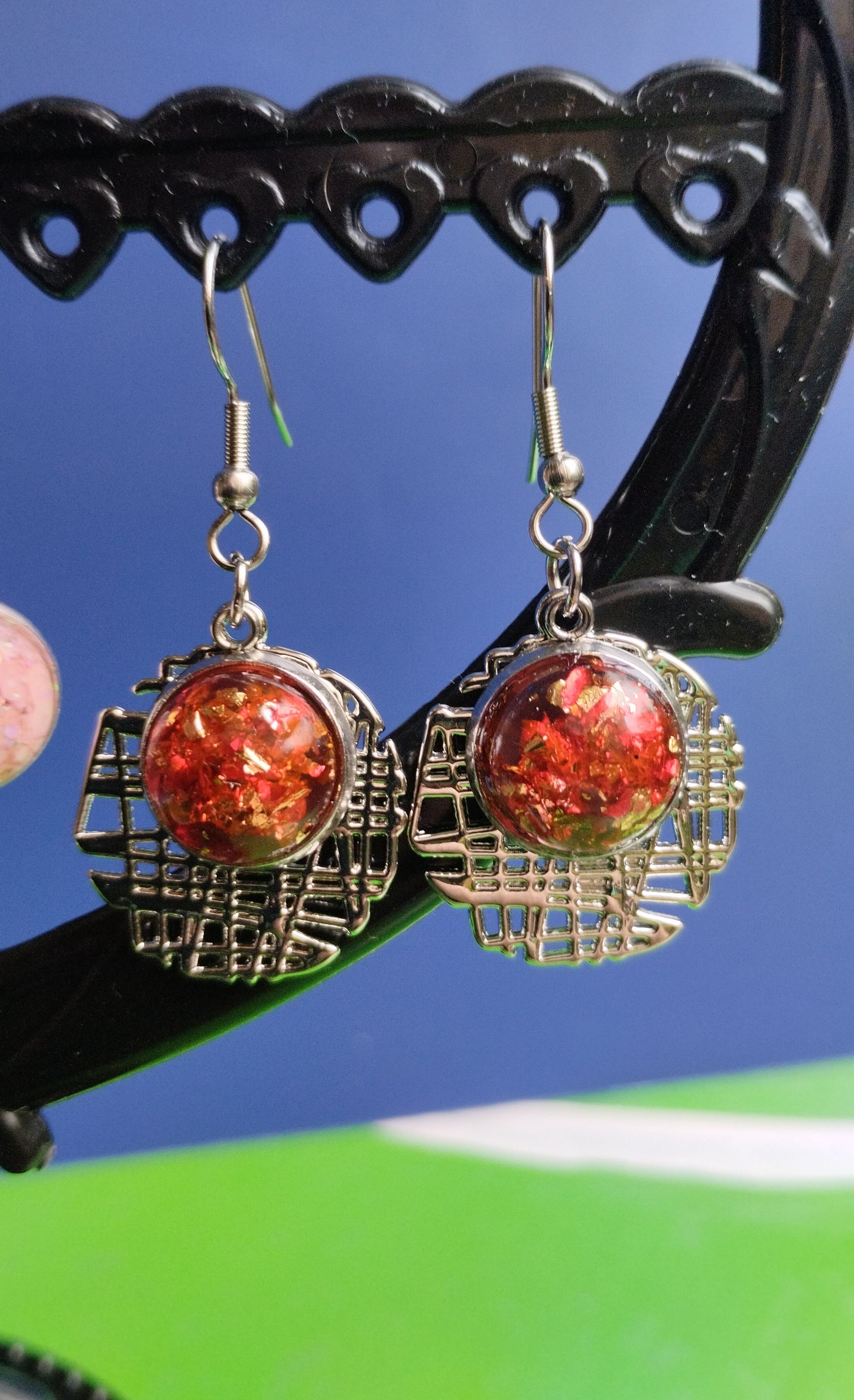 Boucles d'oreilles en 5 coloris