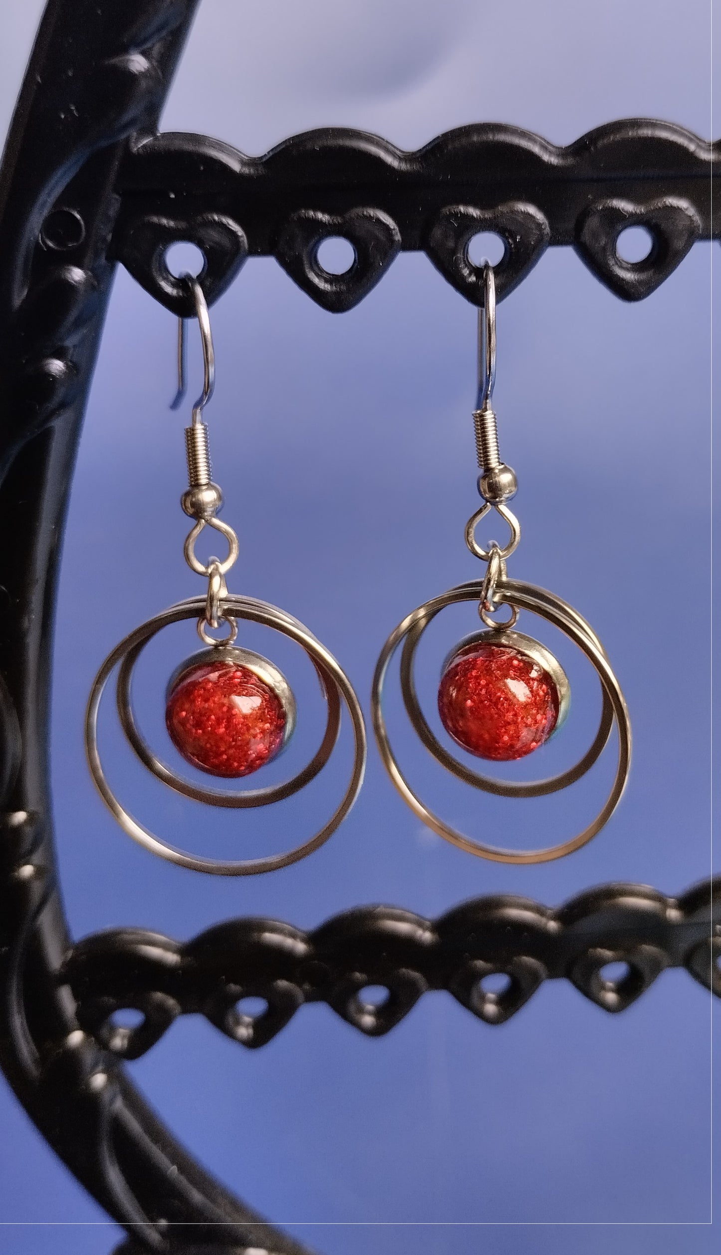 Boucles d'oreilles en 5 coloris