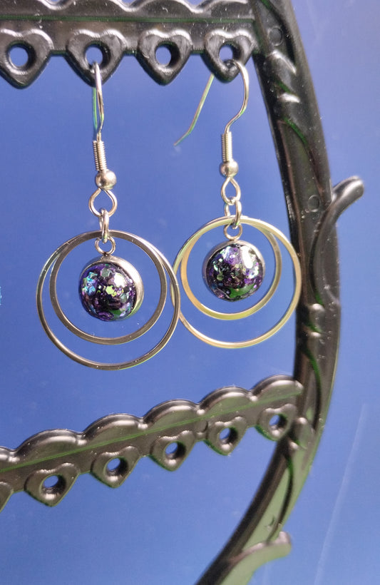 Boucles d'oreilles en 5 coloris